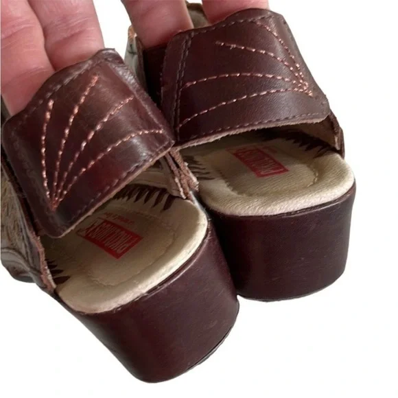 PIKOLINOS Leather Sling Back Low Heels Women’s Size 5.5-6 EUC - Picture 6 of 7